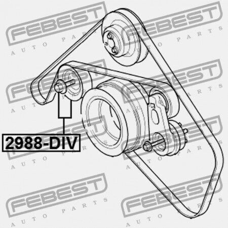 Land Rover Discovery Iv 2010-2016 Pqr500350 Satz Gürtel