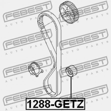 Timing Belt Pulley Hyundai Accent 00 1999 Gen 24810-26020