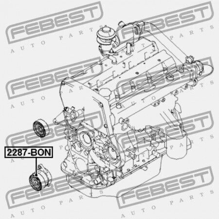 Hyundai Terracan 2001 Gen 25281-4x100 Riemenscheibe Für Autotriebwerk Riemen