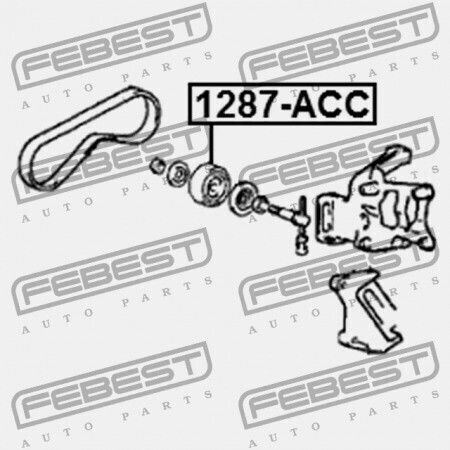 Hyundai Tucson 04 -oct.2006 2004 Poliță Tensionare Generație 97834-29010
