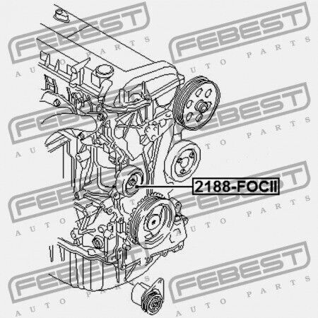 Комплект Цилиндров Ford Focus C-Max Капак 2003-2007 Eu 1387066