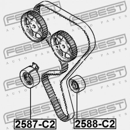 Бъркалка На Автомобилен Ремък За Двигател Citroen Xsara Picasso N68 1999-2009 0830.62