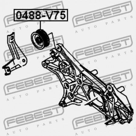 Цилиндър Mitsubishi Pajero Monterolong V90 2006.08 G Xp Md368210