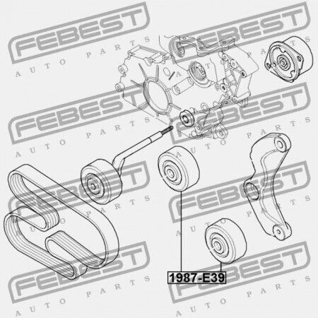 Poliță Tensionare BMW X5 E53 1999-2006 ECE 11282247435