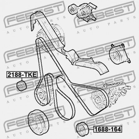 Ford Transit Motorriemen Tt9 2006-2013 Eu 1717608