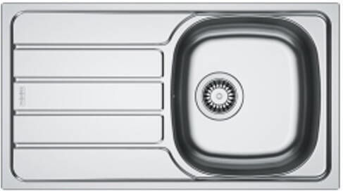 Franke 1010715811 Chiuvetă Bucătărie Poziționare Drop-In Inox L78xL43.5cm Gri Franke 1010715811 Chiuvetă Bucătărie Poziționare Drop-In Inox L78xL43.5cm Gri