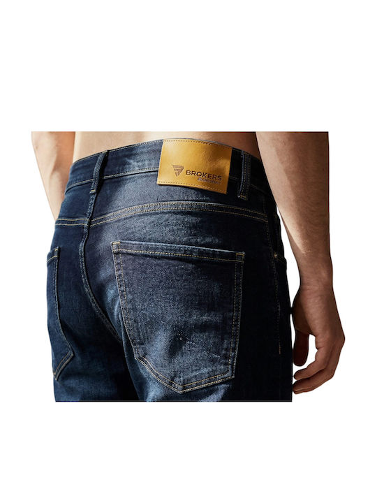 Men's Jeans Pants Blue-black