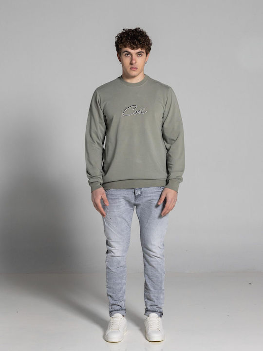 Men's Jeans Pants with Slim Fit Gray