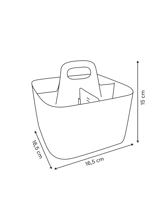 5Five Suport De Scurgere Pentru Tacâmuri Din Plastic Verde 16.5cm