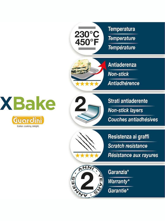 Guardini Xbake Antihaft-Backform 12 Muffins Pfas Frei 14912pbsgnam