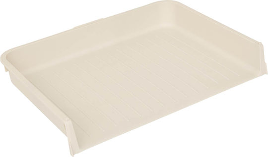 5Five Tăvi Pentru Tacâmuri De Sertar Rabătabilă Din Plastic 48.5x34x6cm Bej
