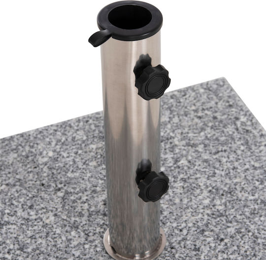HomeMarkt Bază de Umbrelă Metalică Granit 48x48x37cm