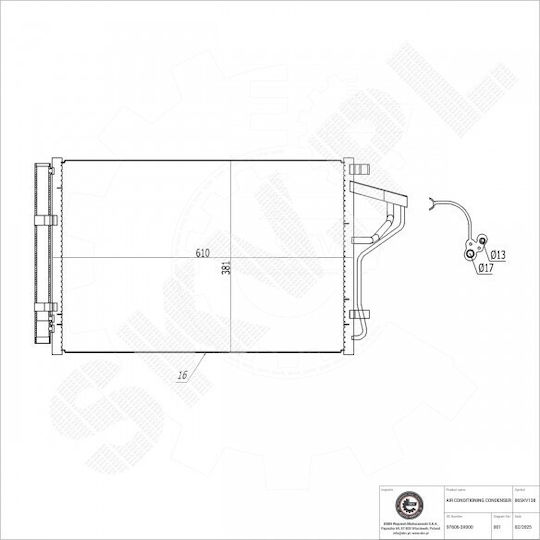 Hyundai Klimakompressor Für I30 Kia Cee'd Pro Cee'd A/C-Trockner 976063x000