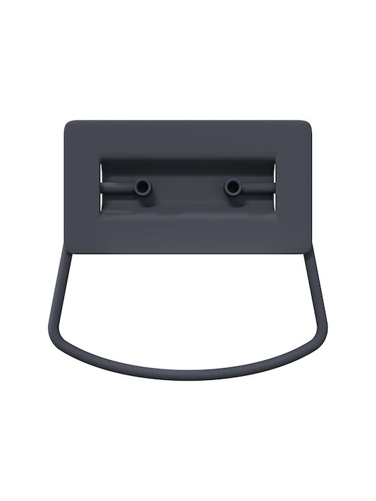 vidaXL Furniture Handle Made of Metallic Anthracite 879433 12 Pieces