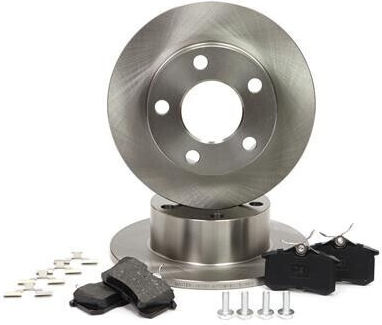 Set Back Brake Discs Brake Pads for Audi Skoda VW