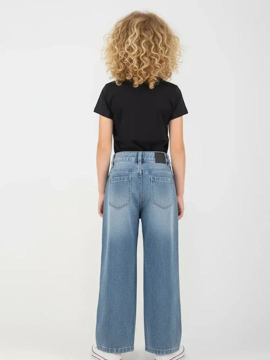 Pantalon Pentru Copii Denim Albastru