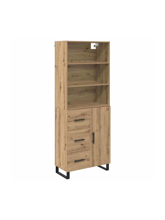 Bücherregale Artisan Eiche (2Stücke) 69.5x32.5x180cm