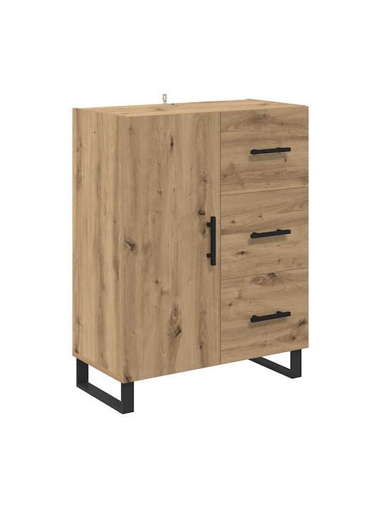 Bücherregale Artisan Eiche (2Stücke) 69.5x32.5x180cm