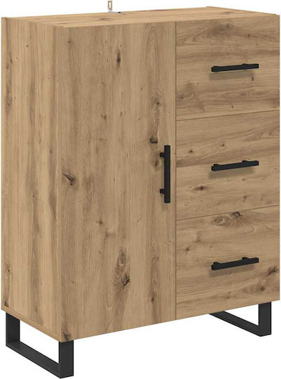 Biblioteci Artisan Oak (2 Bucăți) 69,5x32,5x180 cm