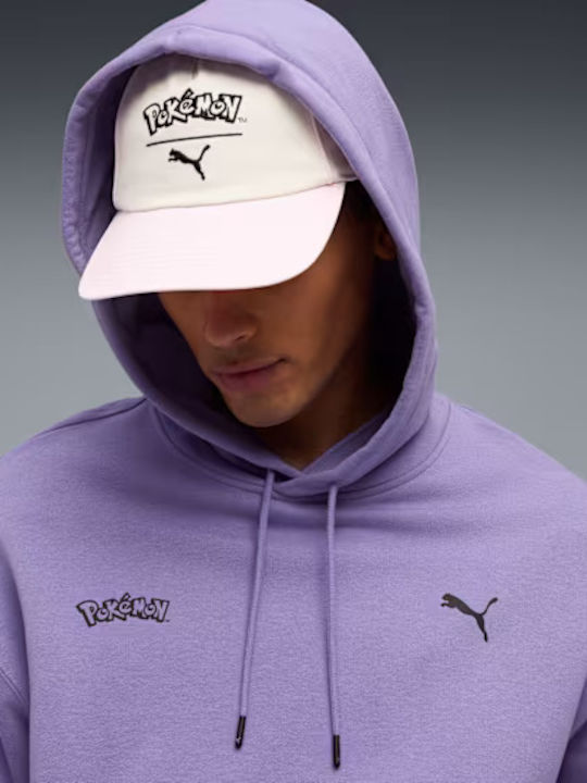 X Pokemon Hoodie Lavender Alert