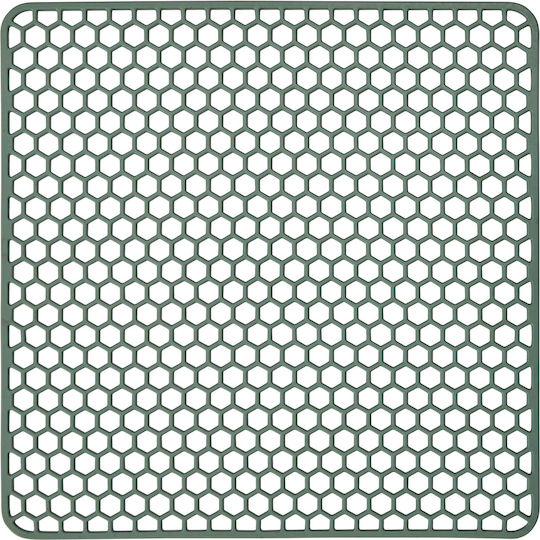 5Five Plastic Green Sink Strainer 30.5x30.5cm