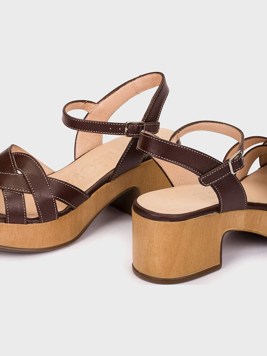 Leather Brown Sandals