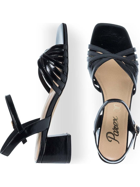 Schwarze Damen Sandalen