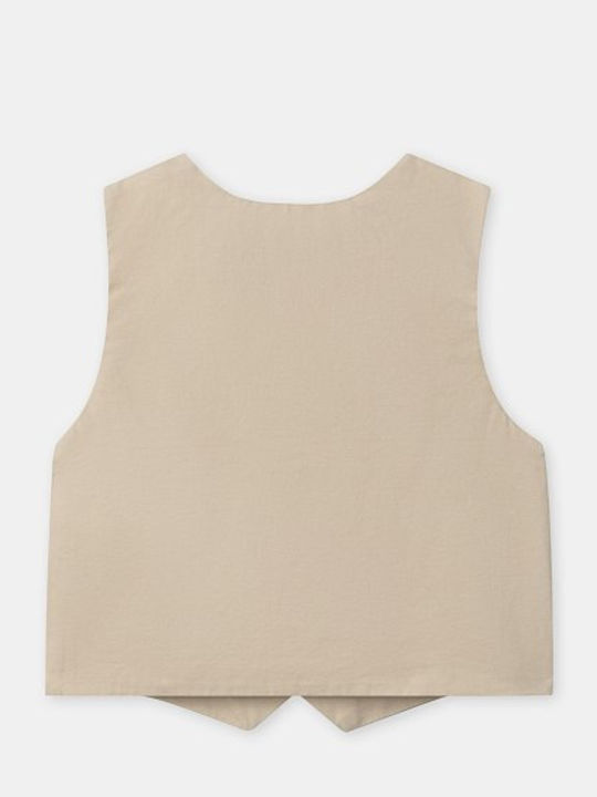 Kids Cardigan Beige
