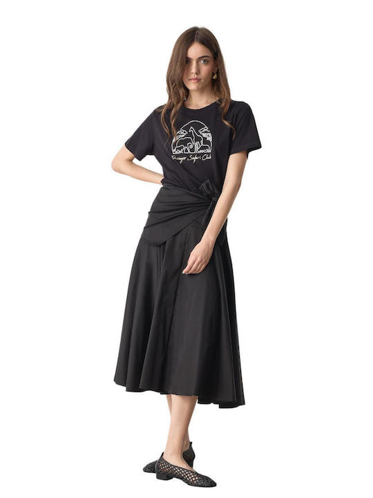 Midi Skirt Black
