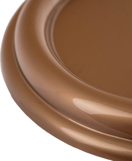 Stand Kerzen Kerzenleuchter 40 Cm Grabplatte Goldener Kunststoff