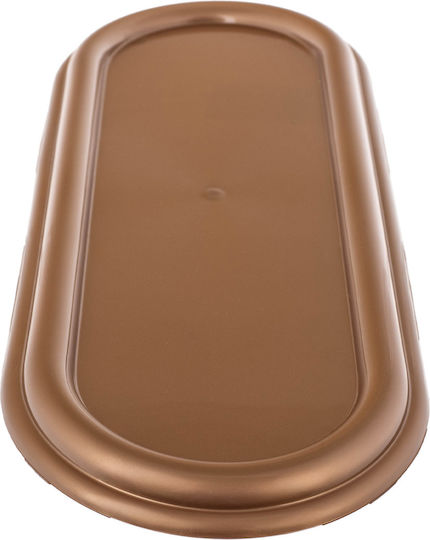 Stand Kerzen Kerzenleuchter 40 Cm Grabplatte Goldener Kunststoff