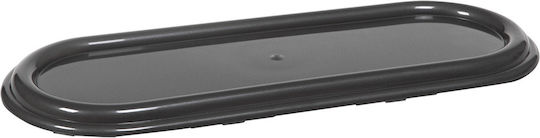 Stand Grabkerzen Kerze 44 Cm Graue Kunststoffschale