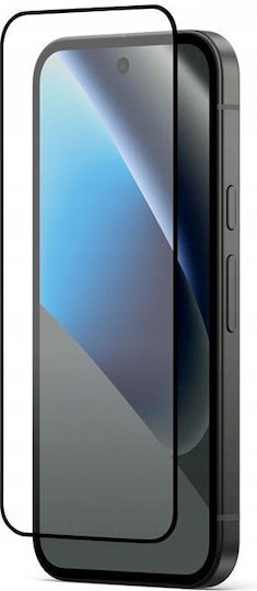 Crong 2.5D 0.33mm Пълно Лепило Закалено Стъкло Черен Google Pixel 10a