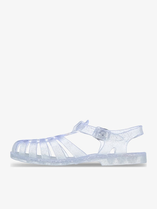 The Croisette Kids Beach Shoes Silver