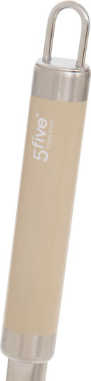 5Five Tief Servierlöffel Suppe Rostfreier Stahl Beige