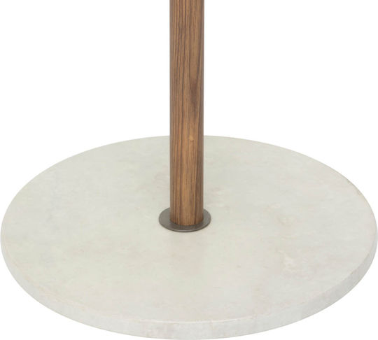 5Five Καλόγερος Μεταλλικός Καφέ 36.5x36.5x175cm