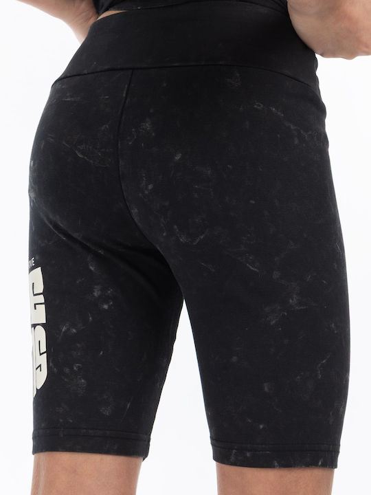 Kids Leggings Cycling Short Black