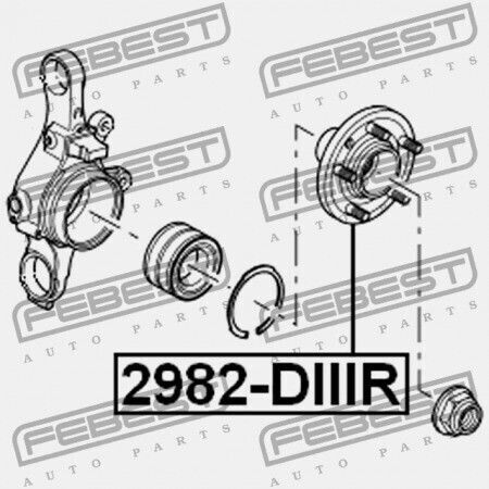 Πίσω Πλήμνη Land Rover Discovery Iv 2010-2016 Ruc500120