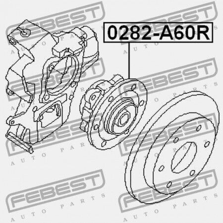 Nissan Armada Ta60 Οπίσθια Πλήμνη 2003.08 Us 43202-7s000