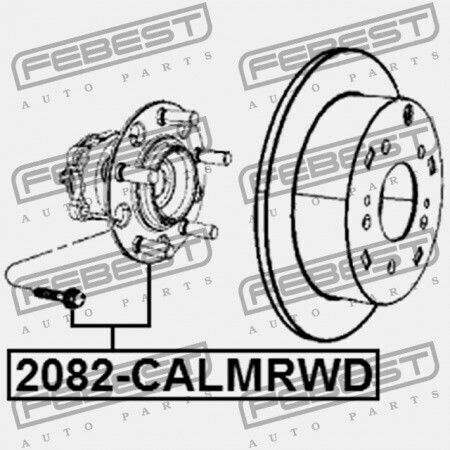 Hintere Radlager Jeep Compass Patriot 2006-2010 05105770ad