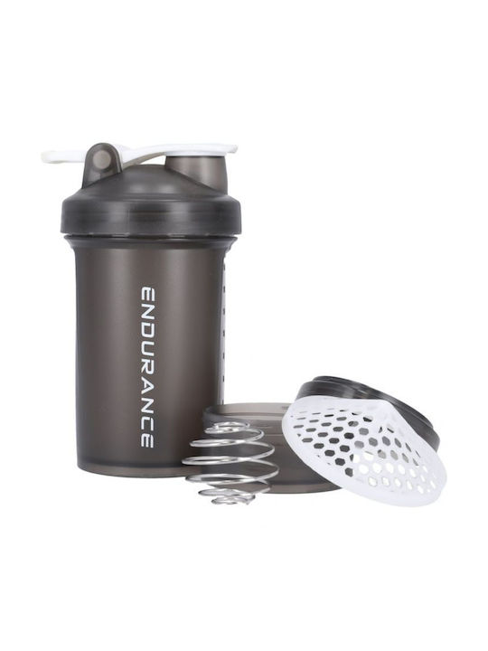 Endurance Sport Water Bottle Stainless Steel 500ml Black