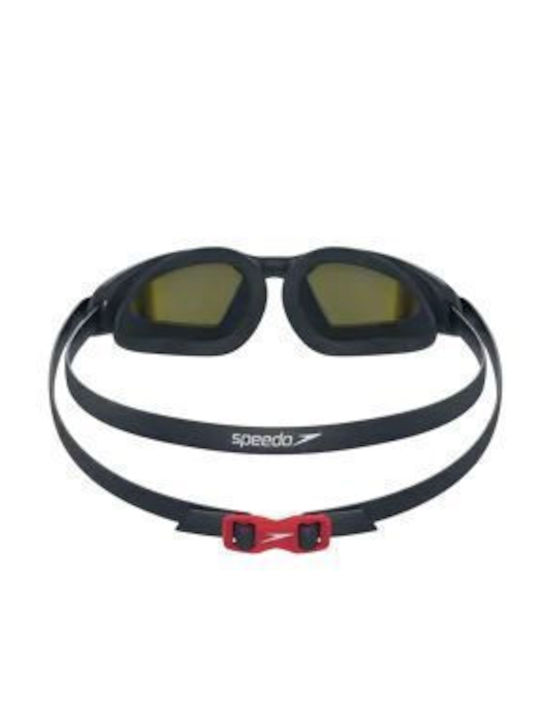 Speedo Swimming Goggles Adults with Anti-Glare Lenses Blue