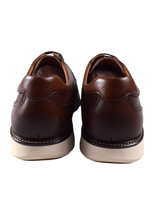 Leather Men's Dress Shoes Tabac Brown