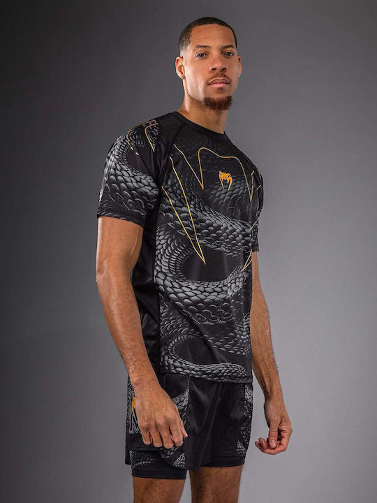 Venum Dry Tech Men's Short Sleeve Shirt VENUM-06069-659 Black