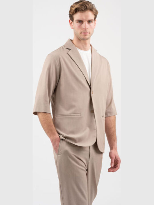 Men’s Suit Jacket Beige