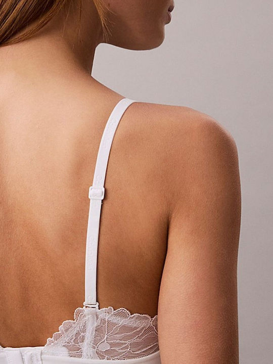 White Bra with Light Padding & Underwire