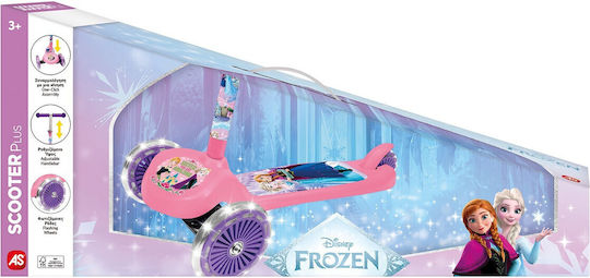 AS Kids Scooter Foldable Plus Frozen 3-Wheel Pink