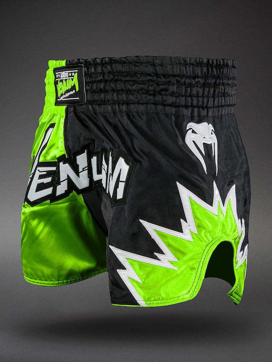 Venum Venum-06086-206 Șort Kick/Thai Boxing Verde Pentru Bărbați