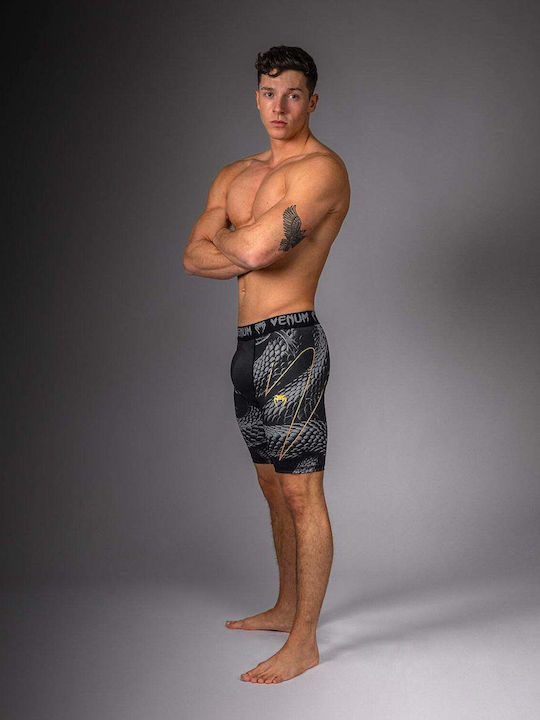 Venum Vale Tudo Short Men's Martial Arts Leggings Black