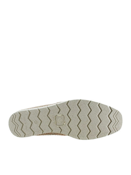 Leder Herren Espadrilles in Grün Farbe